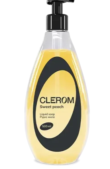 Clerom рідке мило 500мл Sweet peach